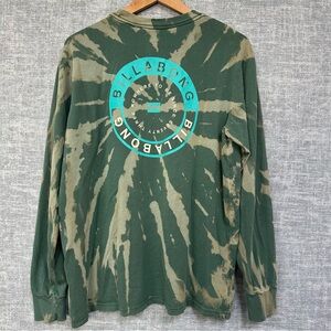 Billabong Long Sleeve Tie Dye Tee